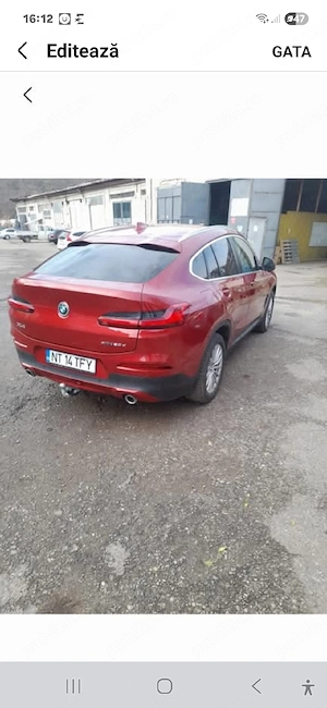 vând BMW x4 2020 mild hibrid diesel  ,45.500 km - imagine 4