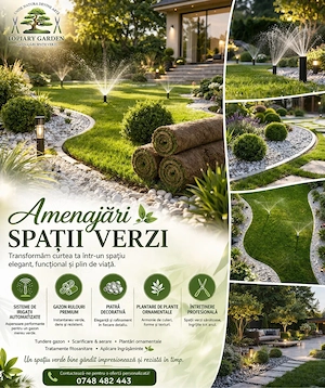 Amenajare si intretinere Spatii Verzi