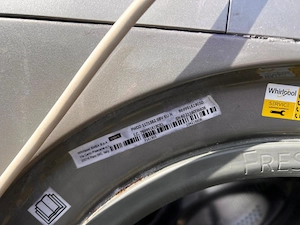 Masina spalat frontala cu uscator Whirlpool 11kg 7kg defecta, eventual dezmembrez