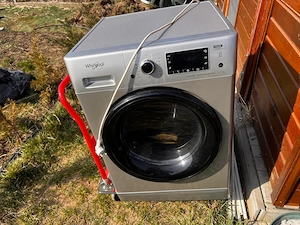 Masina spalat frontala cu uscator Whirlpool 11kg 7kg defecta, eventual dezmembrez - imagine 3