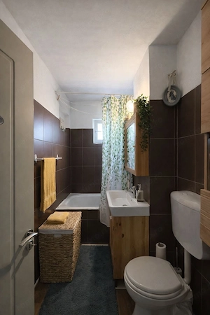 DE ÎNCHIRIAT   Apartament cu 2 camere - 350   lună - IMOBIHOR  - imagine 3