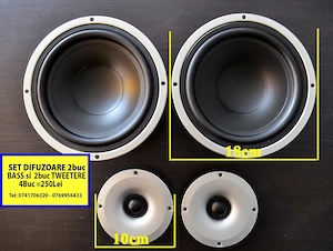 vand difuzoare de bass si tweetere - imagine 2