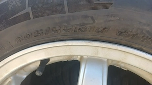 Jante aliaj  5×112 cu anvelope iarna 205/55/16 - imagine 3