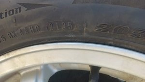 Jante aliaj  5×112 cu anvelope iarna 205/55/16 - imagine 4