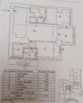 Apartament exclusivist 3 camere + dressing Upground, finisaje premium, terasă - imagine 15