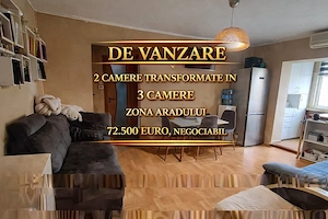 Ocazie!! Zona Aradului Est | Decomandat | Mobilat si Utilat !!!