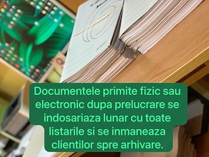 Prestam servicii de contabilitate, resurse umane, secretariat, situatii manageriale etc  - imagine 2