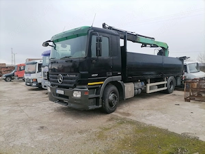 Vindem Mercedes Benz Actros 1832 cu macara Palfinger 15001L - imagine 2