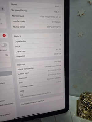 iPad Air Gen 4 64GB Wi-fi Pret fix! Ca nouă. - imagine 2