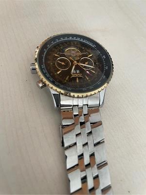 Ceas barbatesc de mana Multifunctional Tourbillon Skeleton Mecanic Automatic