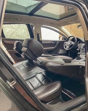 VW Passat 1.4 TSI. 122 Cp. Panoramic. Piele. Scaune incalzite. Culoare MOKA BROWN . RAR+ITP.Garantie - imagine 8