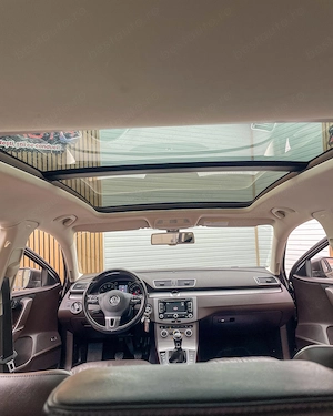 VW Passat 1.4 TSI. 122 Cp. Panoramic. Piele. Scaune incalzite. Culoare MOKA BROWN . RAR+ITP.Garantie - imagine 7