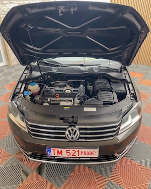 VW Passat 1.4 TSI. 122 Cp. Panoramic. Piele. Scaune incalzite. Culoare MOKA BROWN . RAR+ITP.Garantie - imagine 3