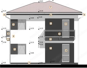 0% comision – Duplex in zona centrala , compartimentare optimă, Floresti  - imagine 13