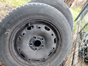 vand jante logan sandero,4 cauciucuri pe 16,roti volkswagen pe 14,15  - imagine 9