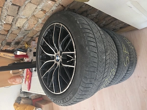 jante cu anvelopa de iarna r18 bmw - imagine 3