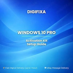 Windows 10 Pro Digital Kit - Professional Full Access - Lifetime Global Bundle