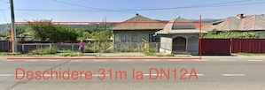 2262mp Teren Intravilan   DN12A Comănești   Deschidere 31m   Casă + Anexa - imagine 2