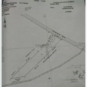 2262mp Teren Intravilan   DN12A Comănești   Deschidere 31m   Casă + Anexa - imagine 3