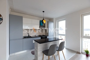 Apartament mobilat  3 camere Urban Plaza cu parcare - imagine 18