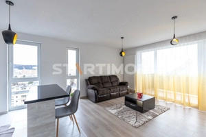 Apartament mobilat  3 camere Urban Plaza cu parcare - imagine 11