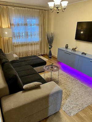 Apartament 2 cam. Răcădău   Vedere Parc   Saltea Premium   Smart TV 138cm + Parcare
