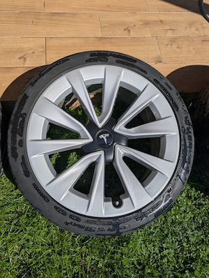 4x Jante originale Tesla Model 3 Sport Wheels 19x8.5J - imagine 4