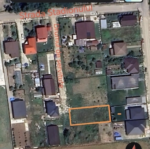 Teren Intravilan 538 mp   Balotești (toate utilitatile sunt la limita de proprietate)) - imagine 3