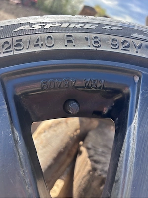 Vand jante BMW cu anvelope -stare buna - imagine 3