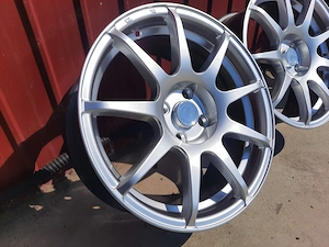 Jante aliaj 4x100 , 16 inch , pentru logan 3, clio 4 ,opel , renault. . - imagine 2