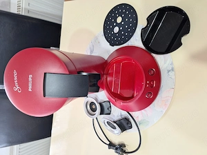 Espressor cafea Philips Senseo CSA210 90 1450W Rosu cu pad - imagine 8