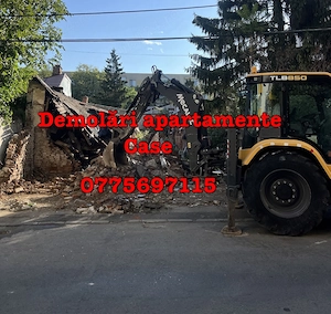 Demolari interioare si exterioare transport moloz 