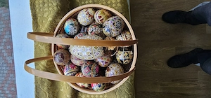 Cos bambus nou,cu 2 manere,