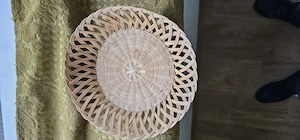 2 cosuri bambus originale China,pentru oua,fructe, dulciuri sau alte intrebuintari 