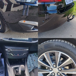 -Peugeot 308-An 2017-Cutie Automata-E U R O-6-Motor 1.6 Diesel-120 Cp-Trapa Panoramica-Impecabil !!  - imagine 10