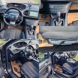 -Peugeot 308-An 2017-Cutie Automata-E U R O-6-Motor 1.6 Diesel-120 Cp-Trapa Panoramica-Impecabil !!  - imagine 8