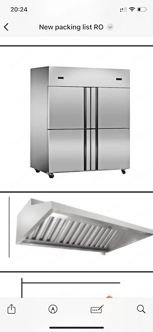 Vând echipament bucătărie profesională   Wok + frigider + hotă