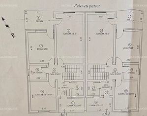 Duplex nou, 5 camere, 3 băi, 2 terase, P+E, cu perete despărțitor dublu, Dumbrăvița, comision 0% - imagine 2