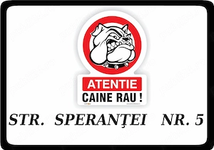 Placute parcare / stradale / imobile / terenuri - imagine 4