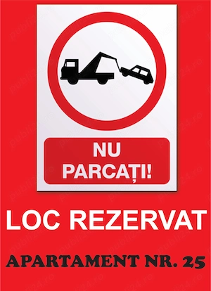 Placute parcare / stradale / imobile / terenuri - imagine 5