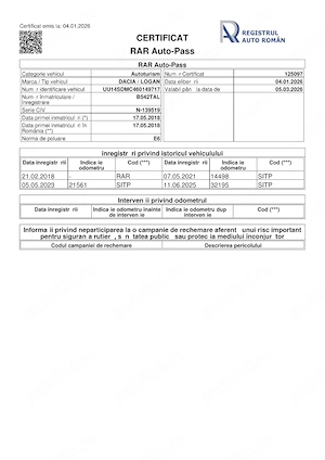 Dacia Logan   2018  35000km   - imagine 4