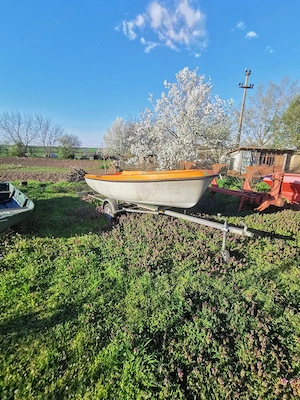 Barca abs 4.1 m dubla toata adusa acum Germania 