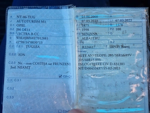 Opel Vectra 2.0 Turbo Benzina, 136 CP, 2003, Euro 4, Xenon, ITP 2026 - imagine 10