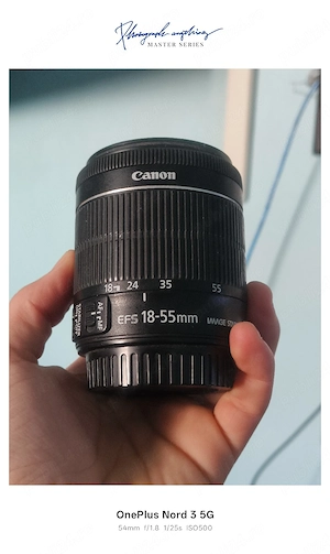 Canon EF-S 18-55mm IS f 3.5-5.6 