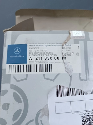 Filtru habitaclu Mercedes W211. - imagine 2