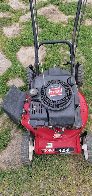 Masina de taiat iarba Toro 4.5 cai evacuare laterala stihl honda viking - imagine 4