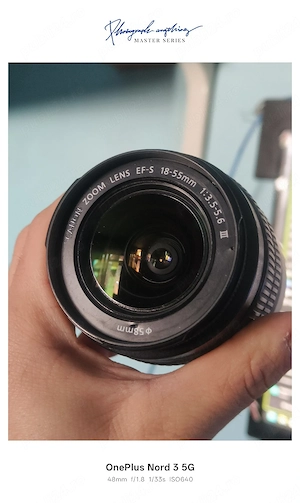 Canon EF-S 18-55mm f 3.5-5.6 standard - imagine 2