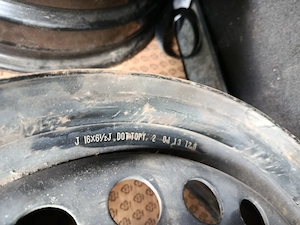 Set 4 jante oțel Dacia Duster Renault Nissan R16 - imagine 2