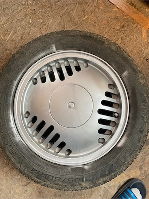 Jante aluminiu vintige 1967 r14/185/60 - imagine 3