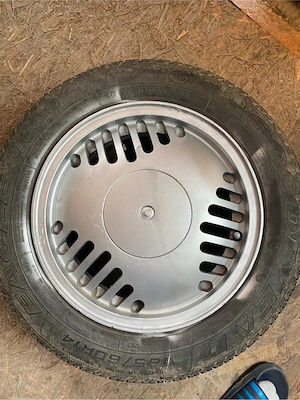 Jante aluminiu vintige 1967 r14/185/60 - imagine 4